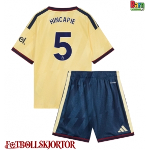 Arsenal Piero Hincapie #5 Tredje Kläder Barn 2026-27 Kortärmad (+ Korta byxor)